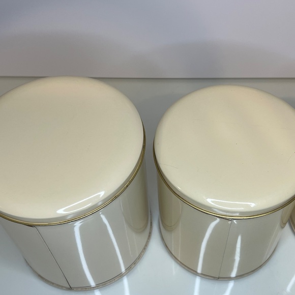 Vintage England Metal Tin Nesting Canister Set Of 4 Birds Kitchen - Picture 6 of 16